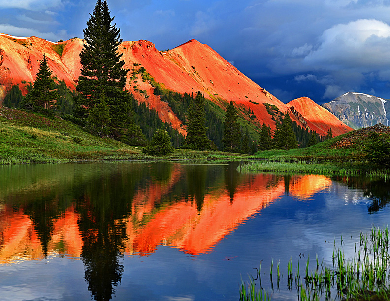 red mountain morning