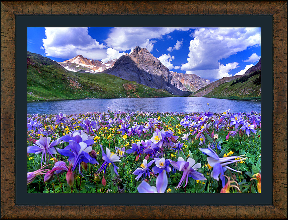 framed blue lakes ballet