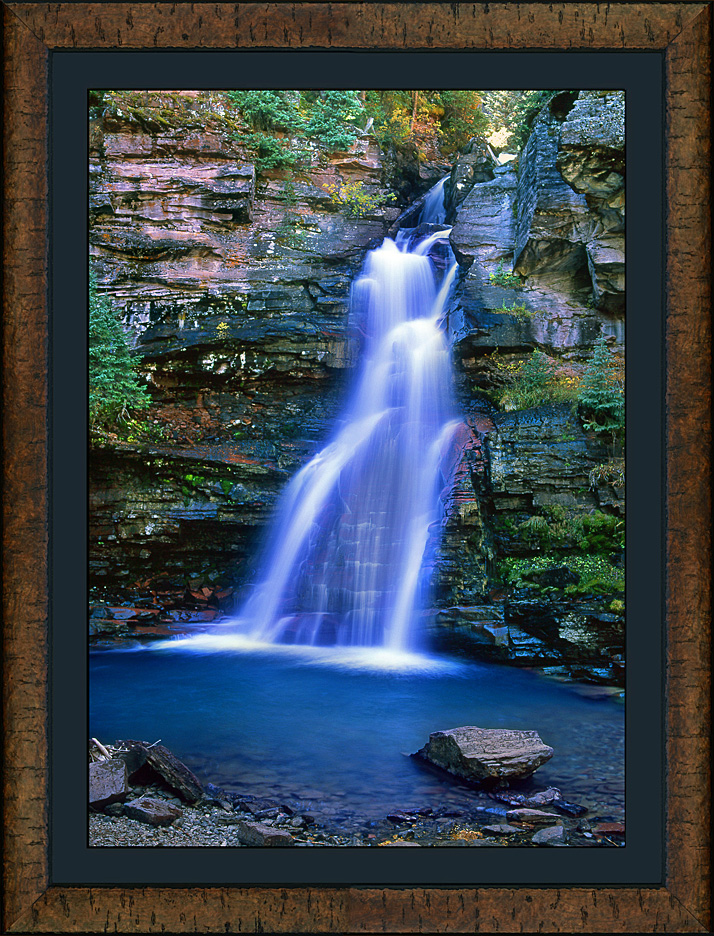 framed emerald cascade