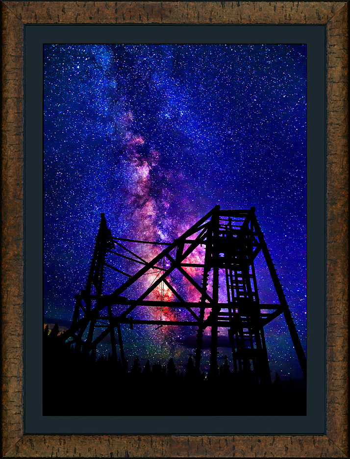 framed star mine