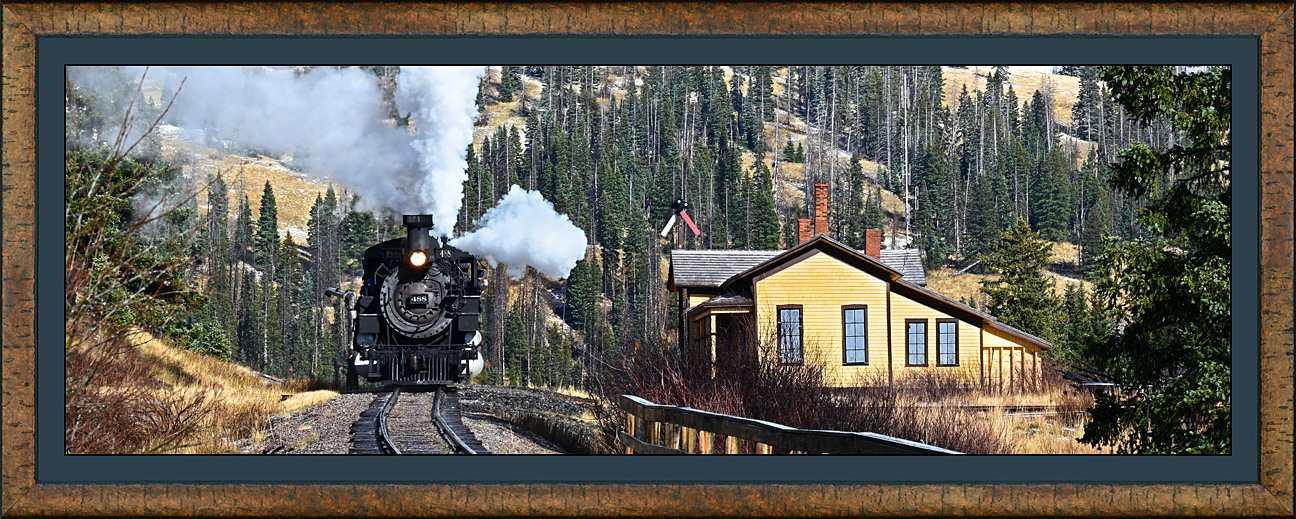 framed cumbres section house