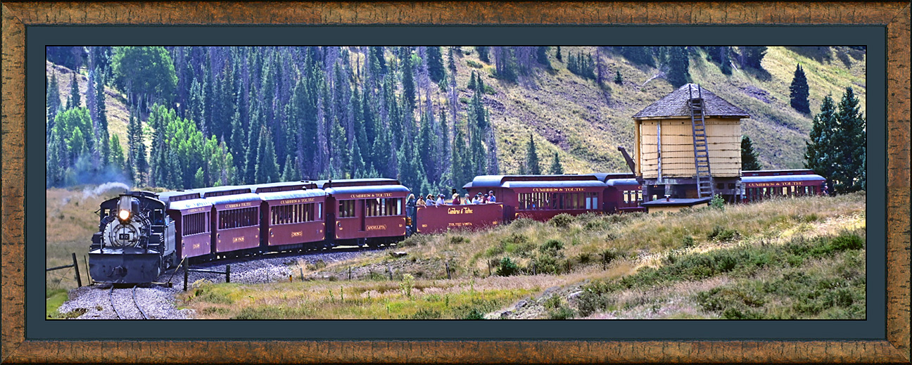 framed los pinos drifting