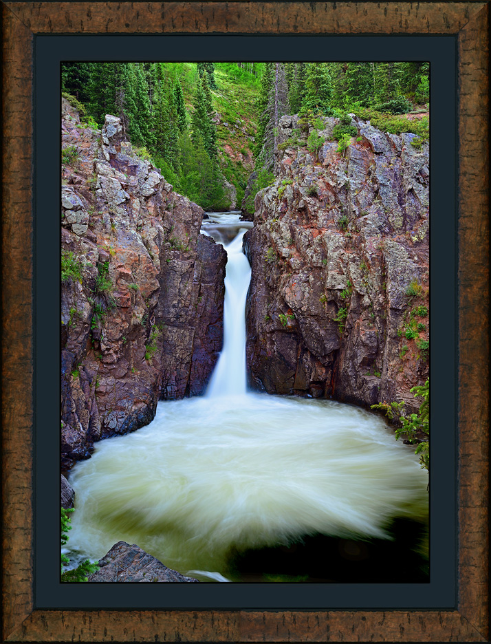 Framed Adrenaline Falls