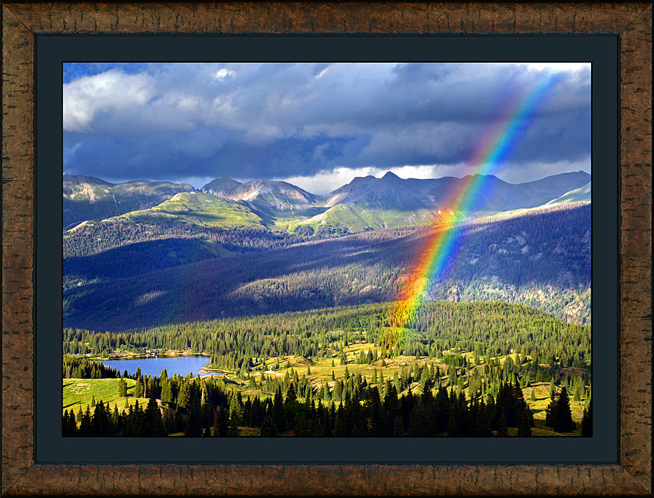 framed after the rain