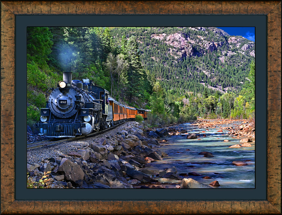 framed animas drifting