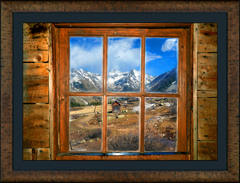 framed animas view