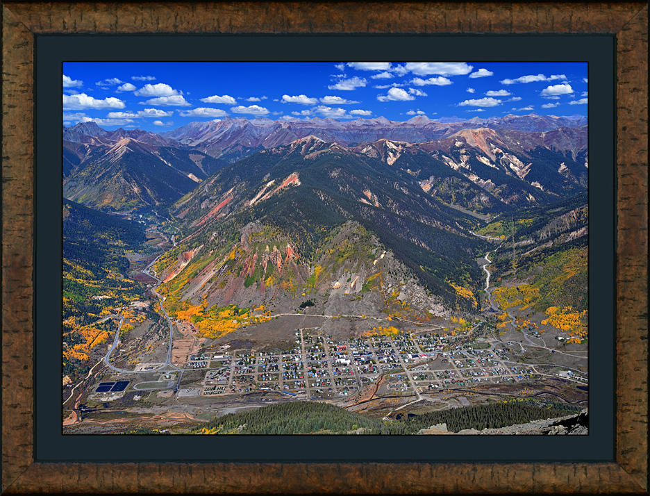 framed autumn vista