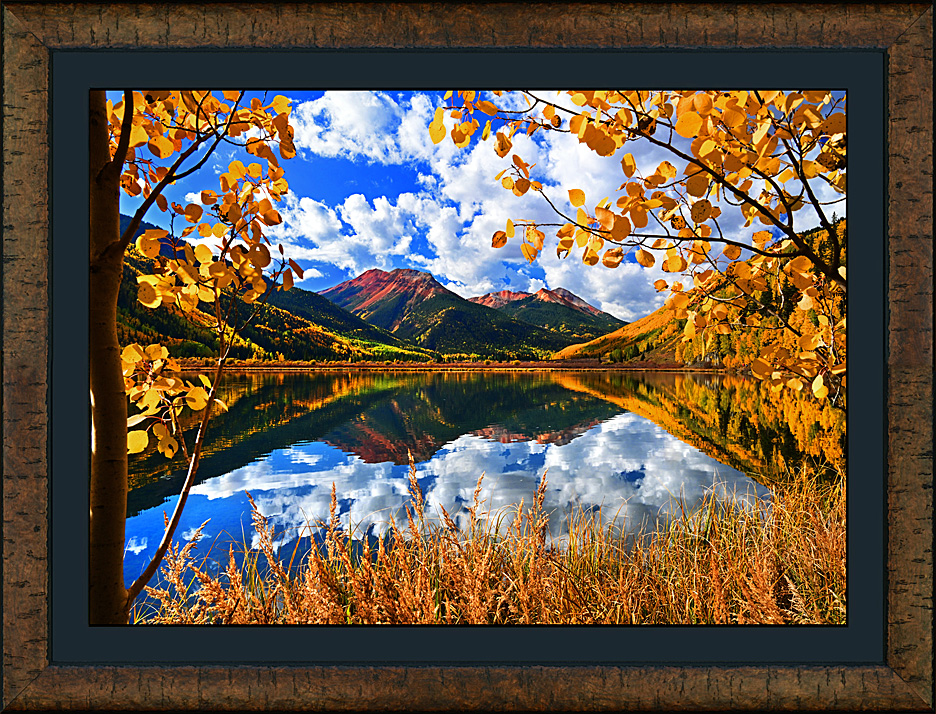 Framed Autumn's Aperture