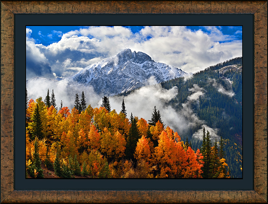 framed autumn's aura