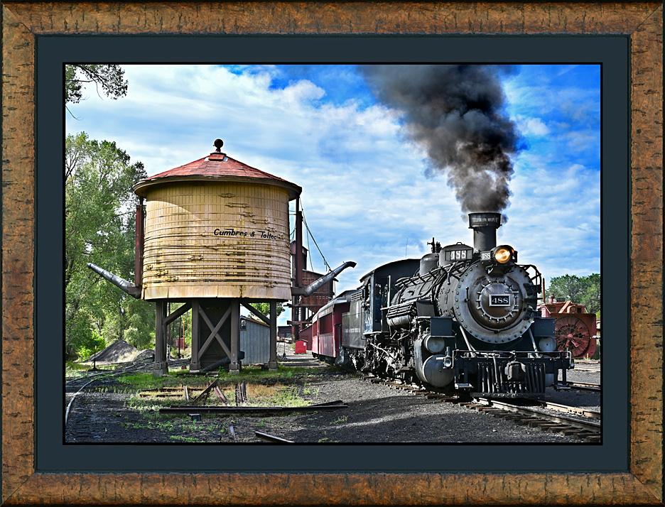 framed chama yard