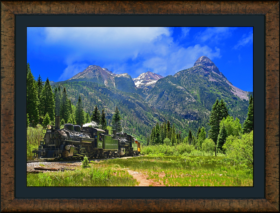 framed elk park express