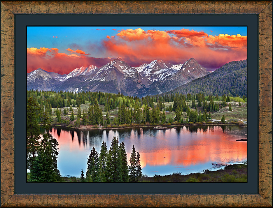 Framed grenadier spring