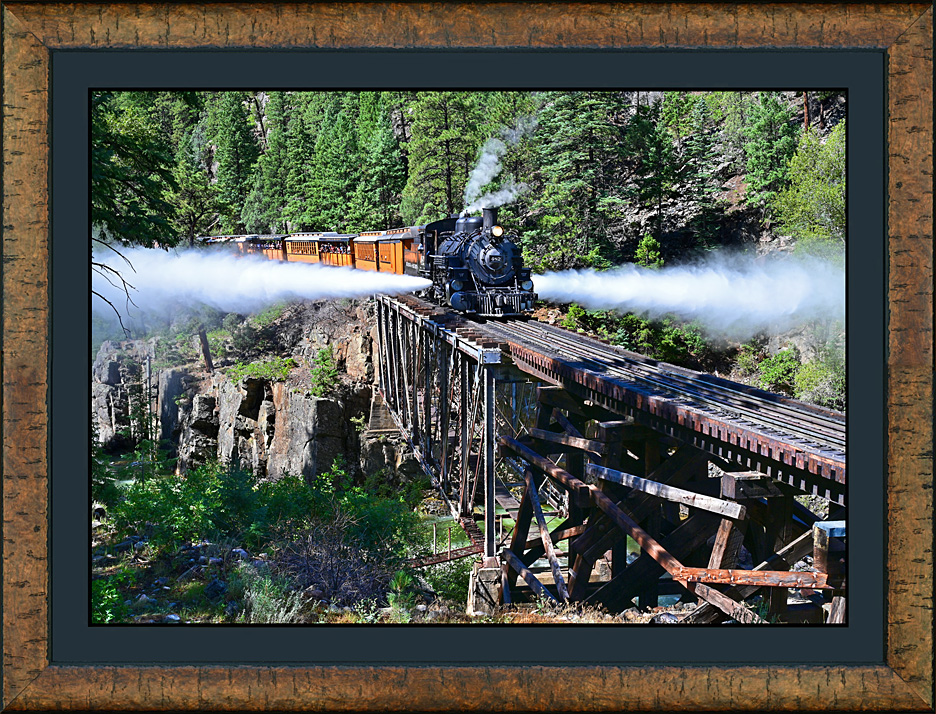 framed high bridge blow off