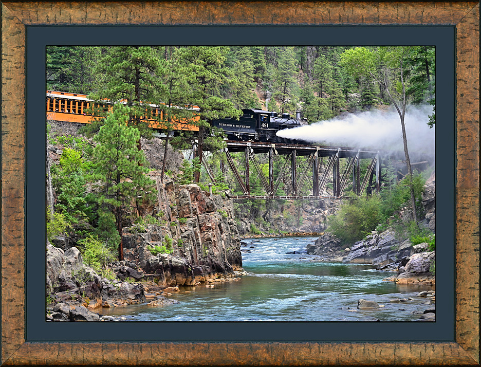 framed high bridge blow out