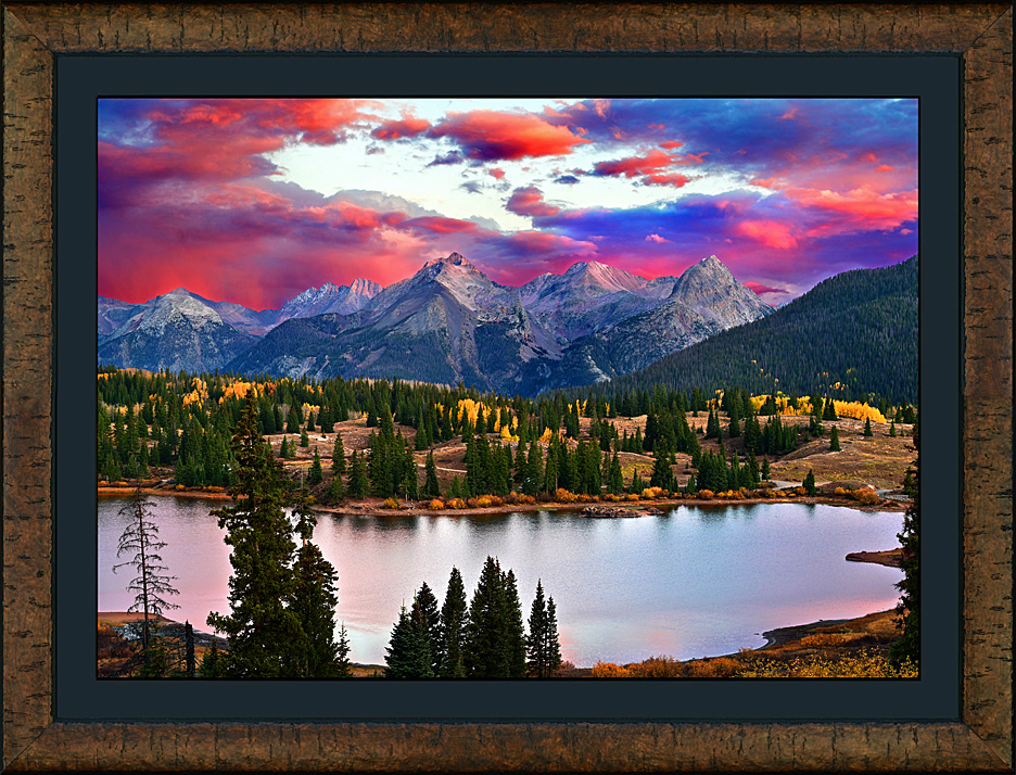 Framed Last Light on Arrow