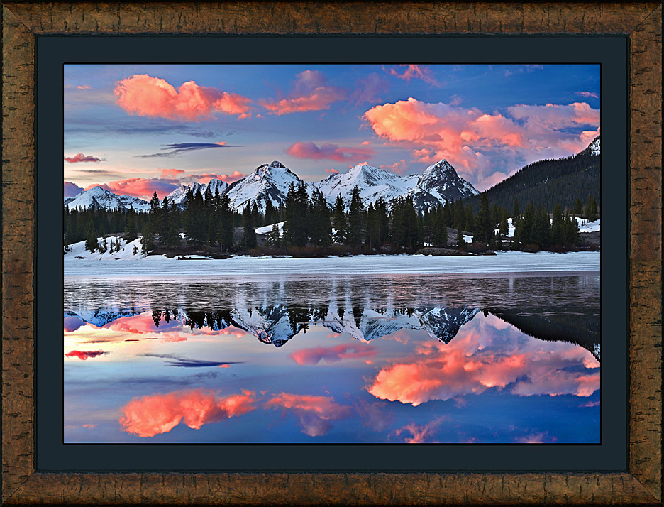 Framed Lever du Soleil