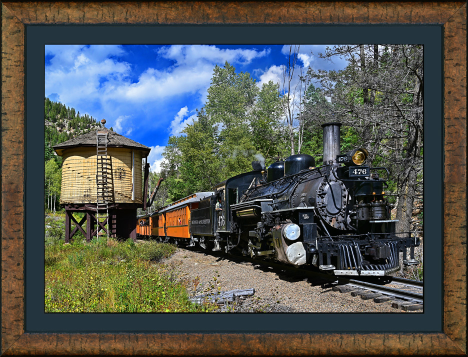 framed needleton tank