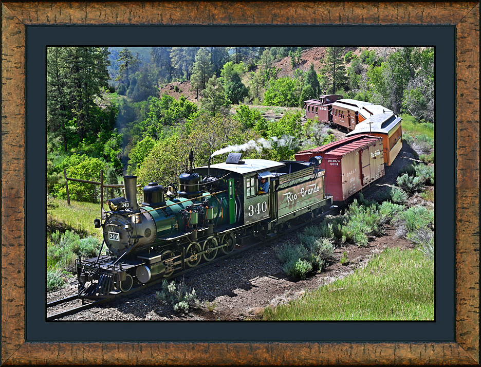 framed rio grande 340