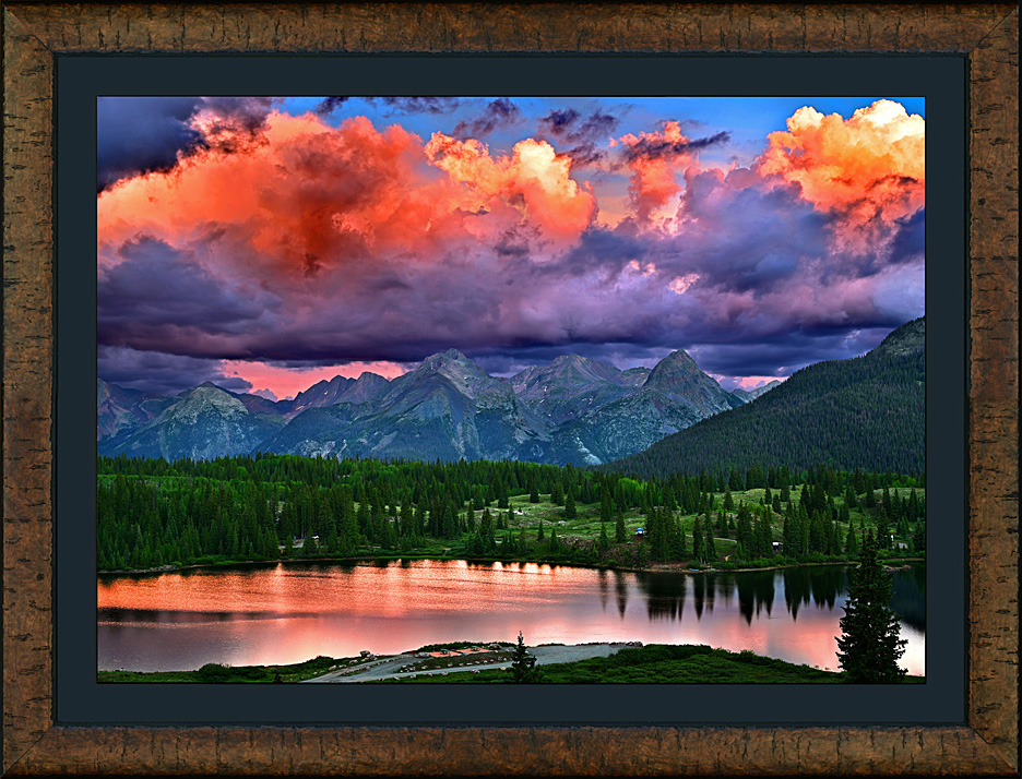 framed storm clouds