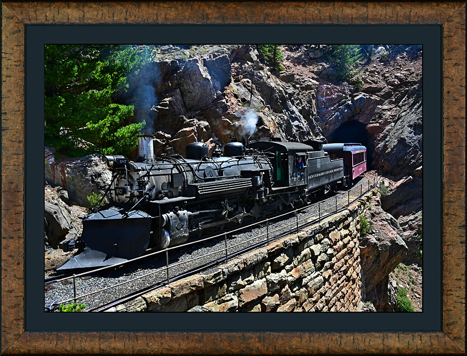 framed toltec tunnel