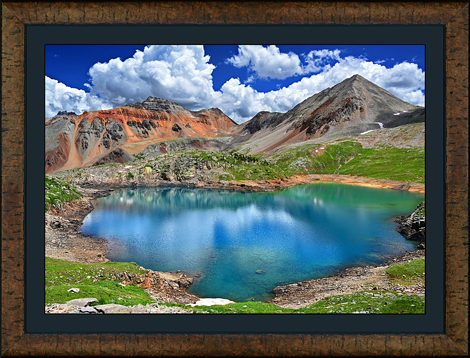 framed vermilion hope