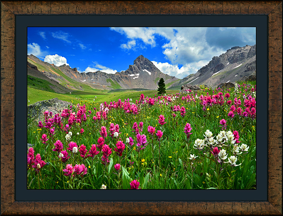 framed wetterhorn basin