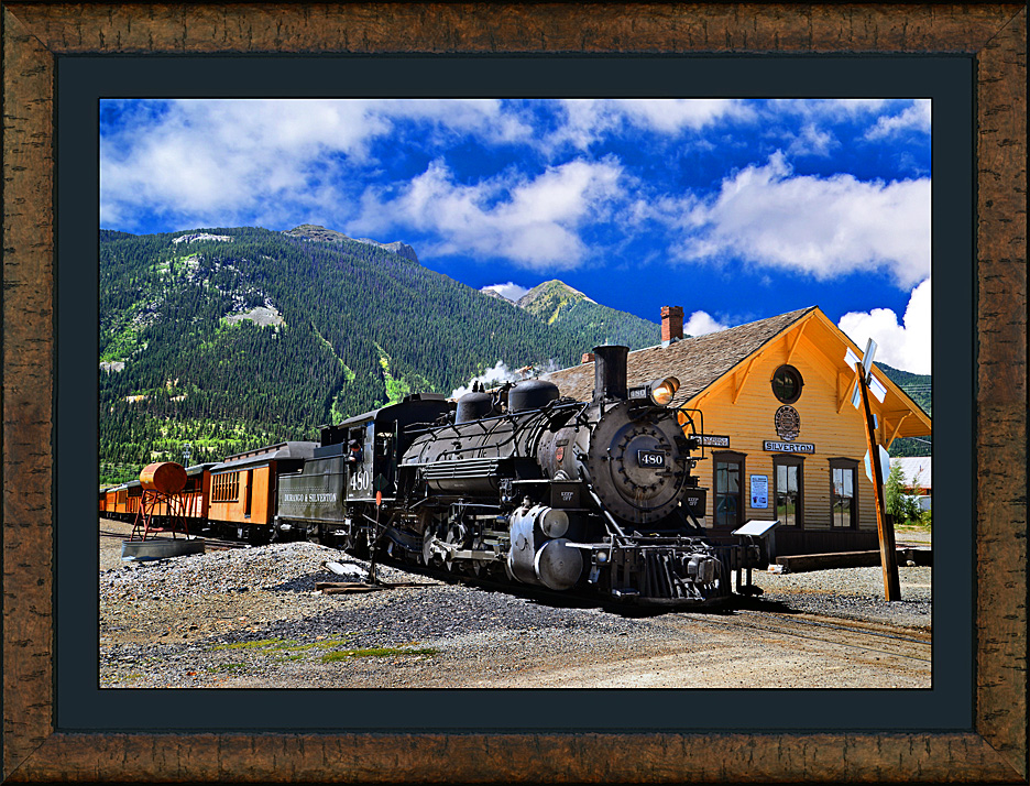 framed whistle stop