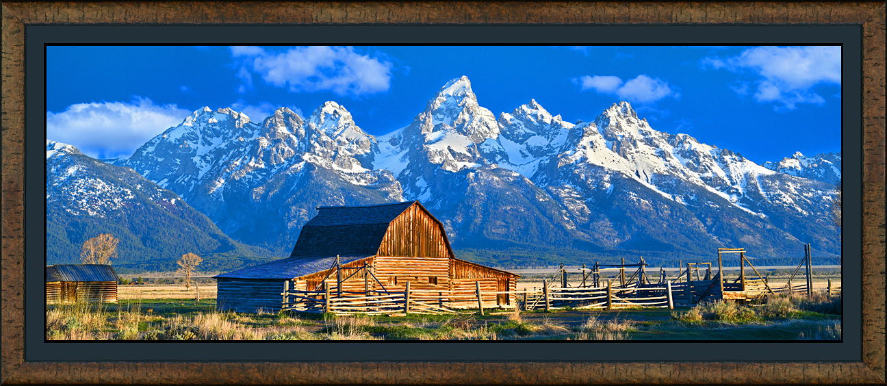 framed pan john moulton ranch
