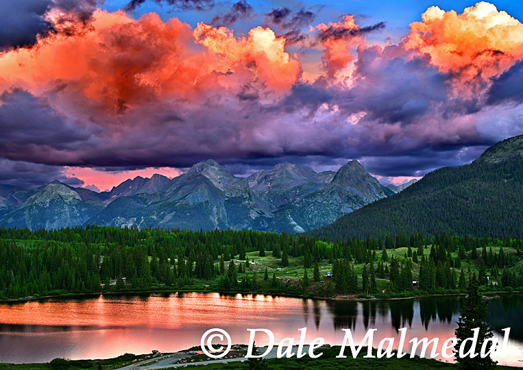 storm clouds over the grenadiers