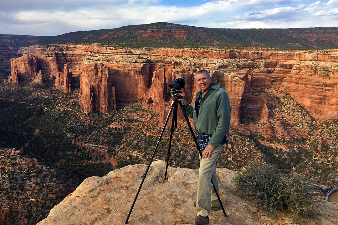 Dale picture at Arch Canyon