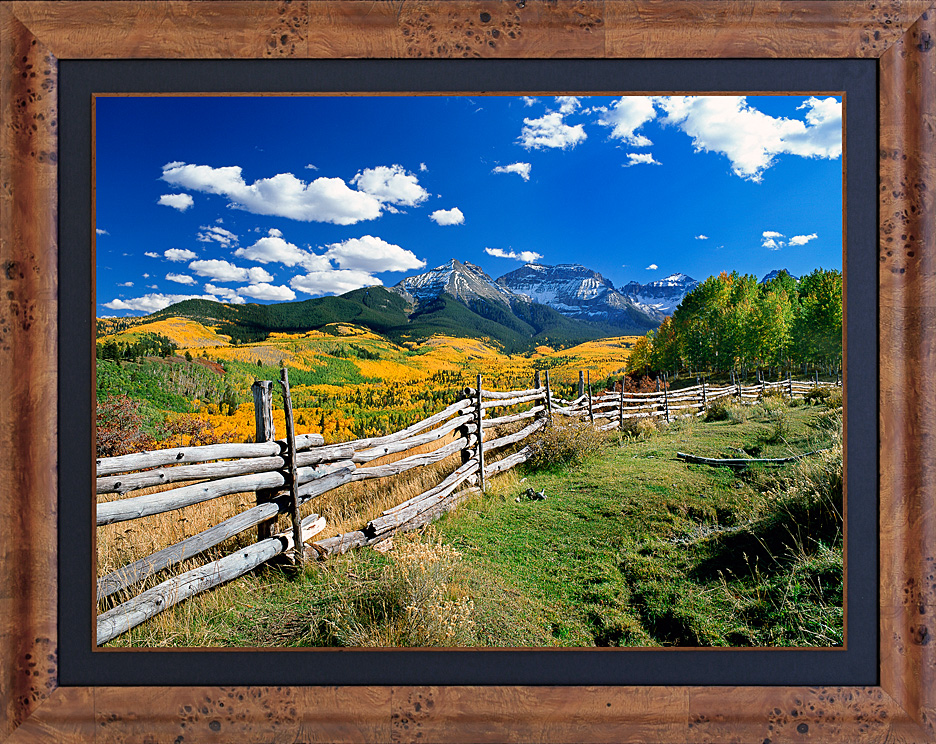 framed autumn's visit-LGB