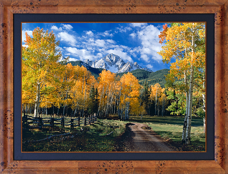 framed backroad to sneffels LGB