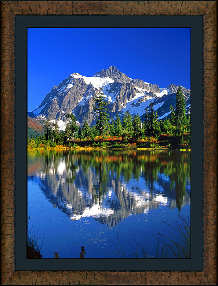framed cascade reflections