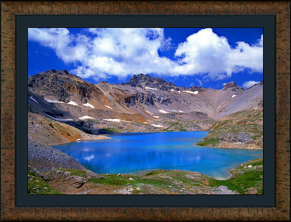 framed columbine lake