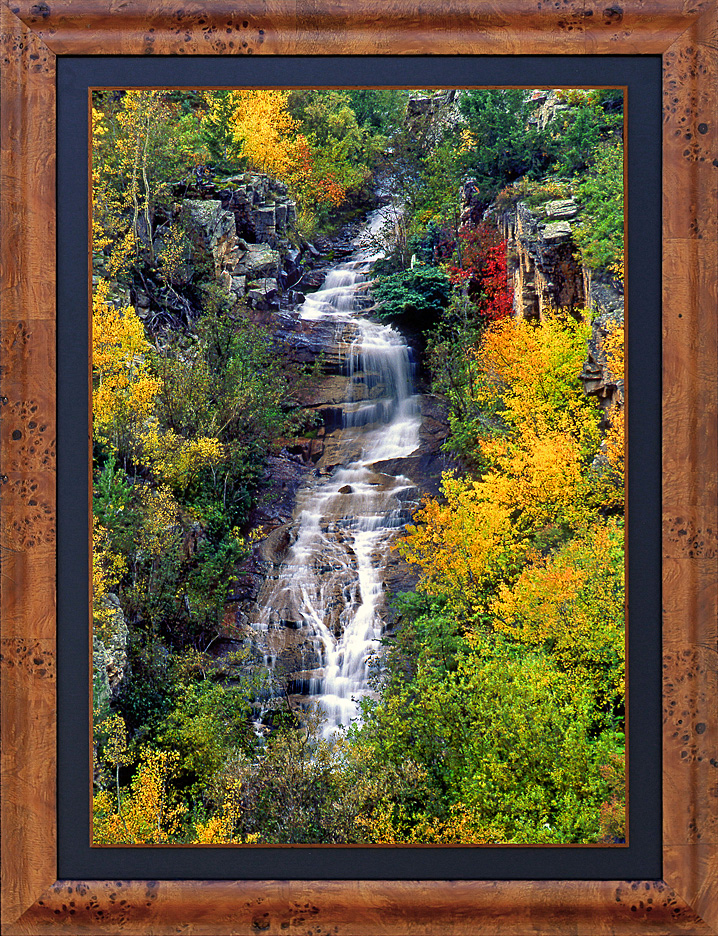 framed crystal canyon cascade - LGB