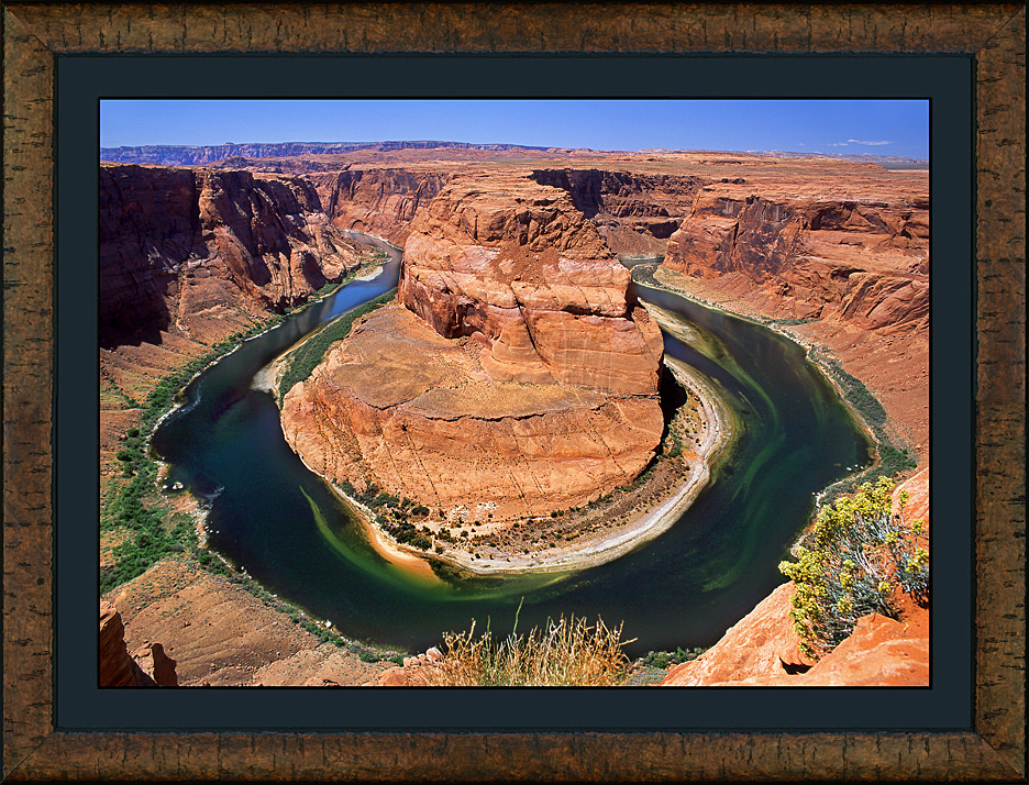 framed horse shoe bend 1
