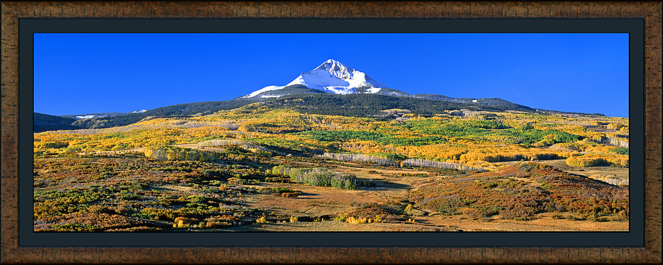 framed pan cone - the