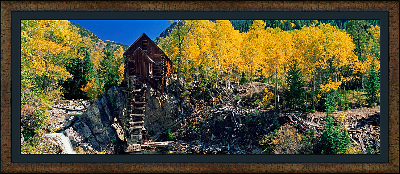 framed pan crystal autumn