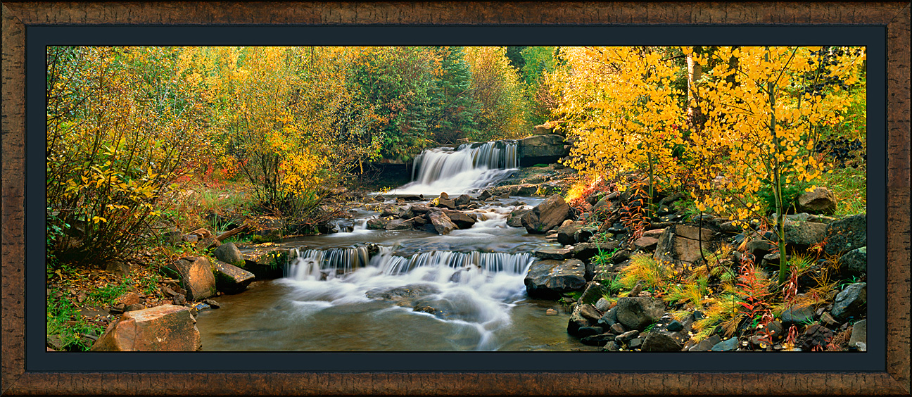framed pan placid creek - roma