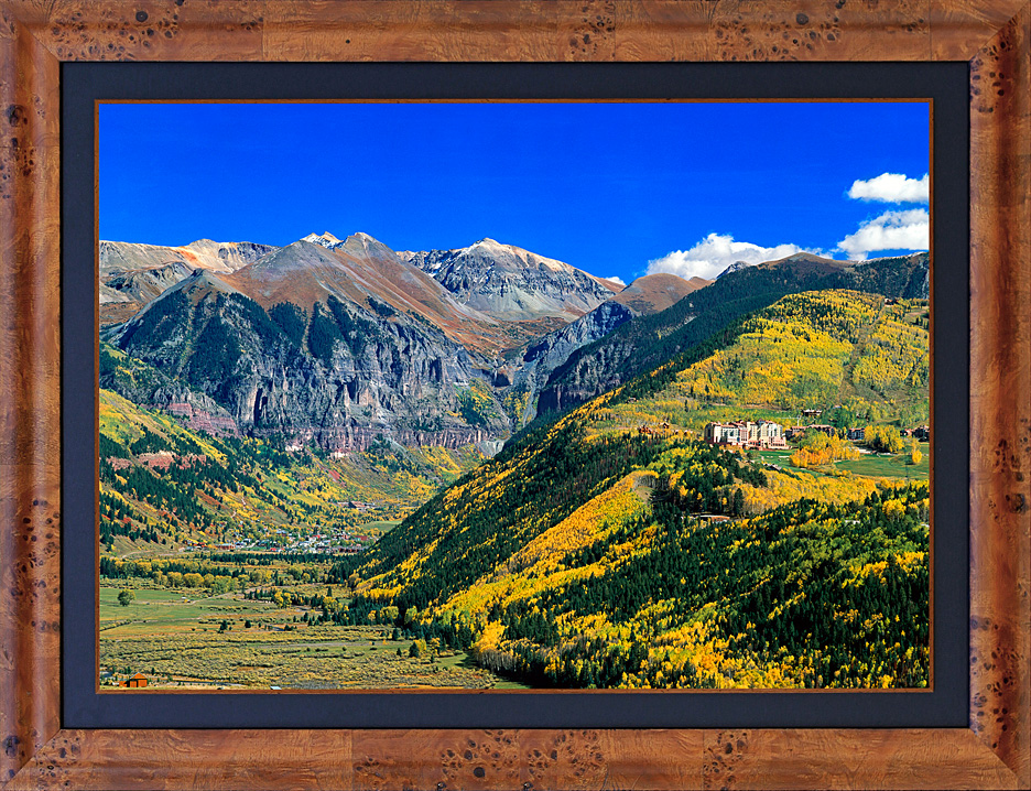 framed telluride and mtn village - LGB