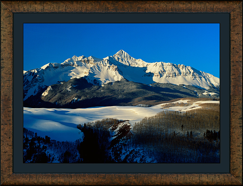 framed winter majesty