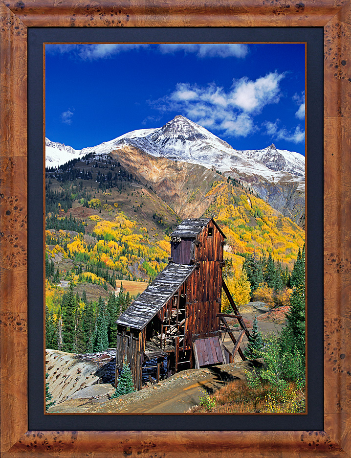 framed yankee girl mining co - LGB