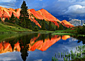 red mountain morning